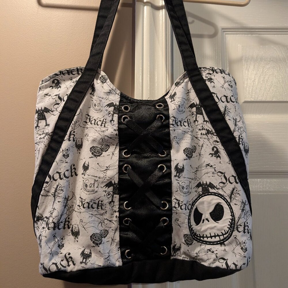 Disney Jack Skellington Corset Shoulder Purse